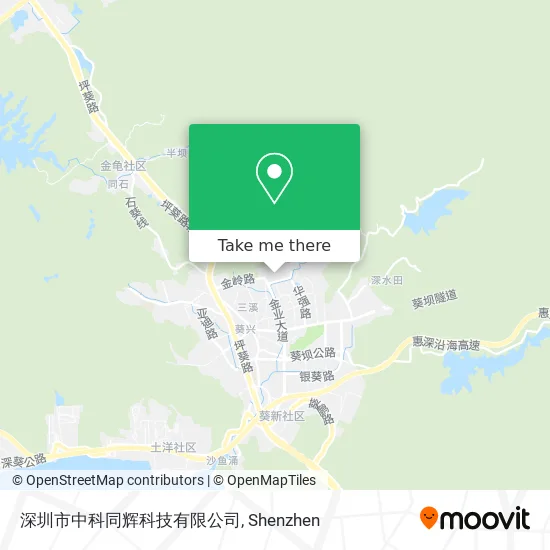 深圳市中科同辉科技有限公司 map