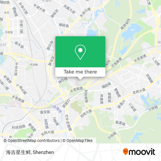 海吉星生鲜 map