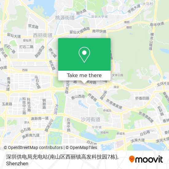 深圳供电局充电站(南山区西丽镇高发科技园7栋) map