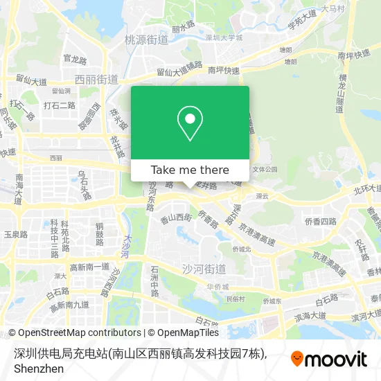 深圳供电局充电站(南山区西丽镇高发科技园7栋) map