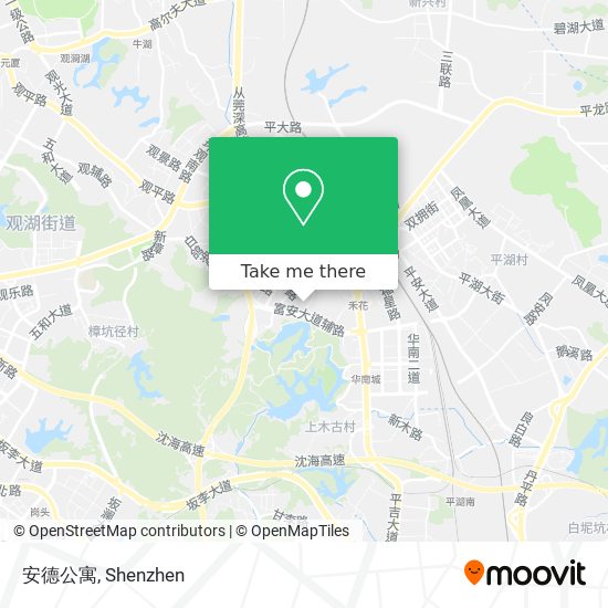 安德公寓 map
