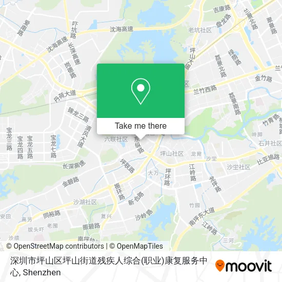 深圳市坪山区坪山街道残疾人综合(职业)康复服务中心 map