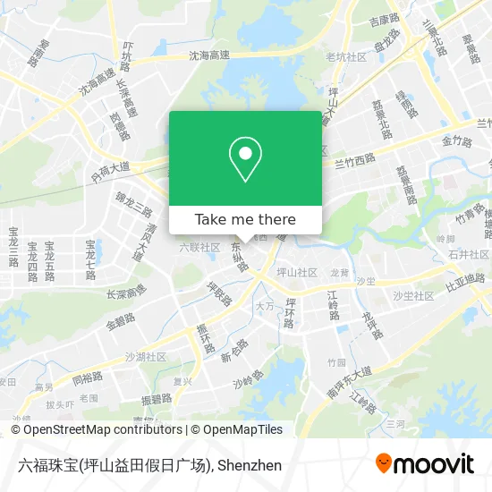 六福珠宝(坪山益田假日广场) map