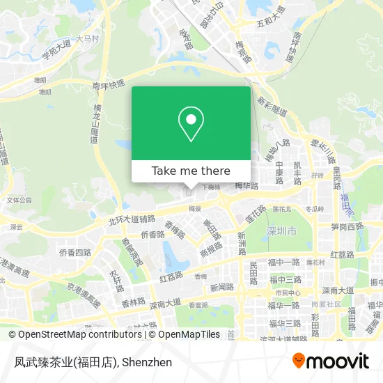 凤武臻茶业(福田店) map