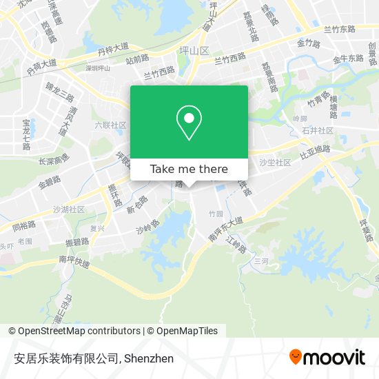 安居乐装饰有限公司 map