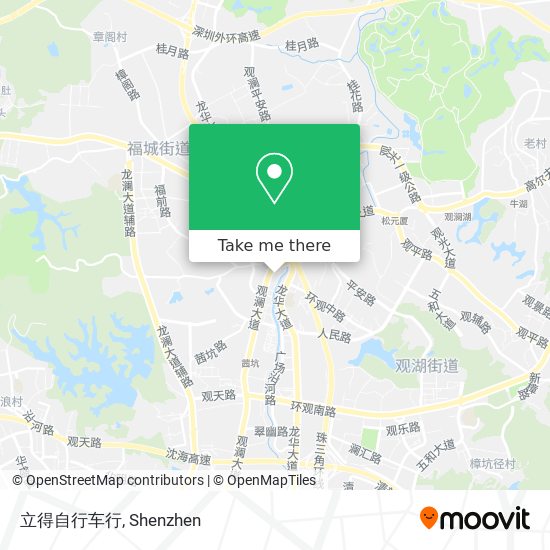 立得自行车行 map