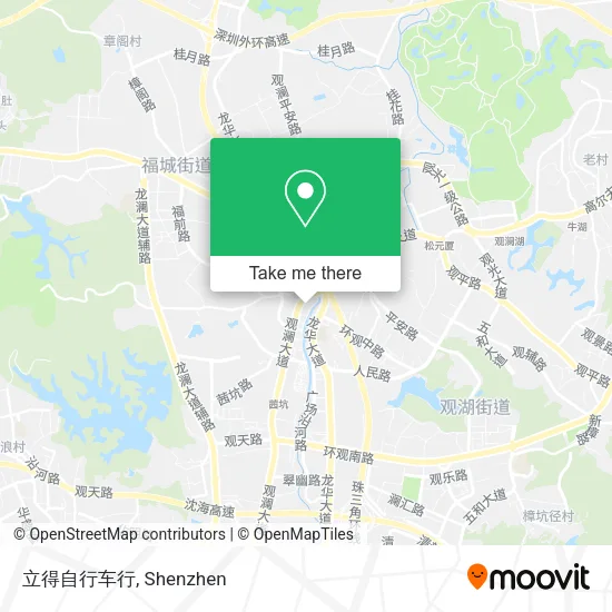 立得自行车行 map