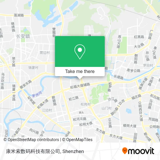 康米索数码科技有限公司 map