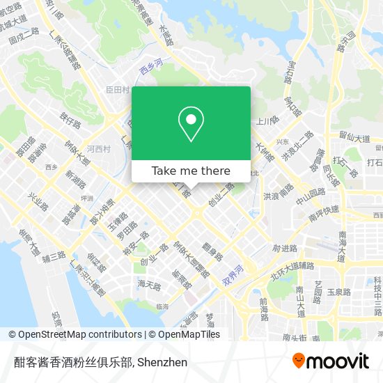 酣客酱香酒粉丝俱乐部 map