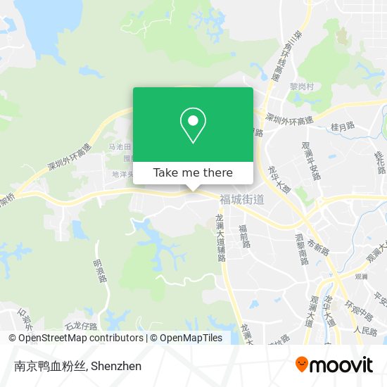 南京鸭血粉丝 map