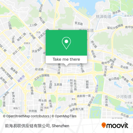 前海易联供应链有限公司 map
