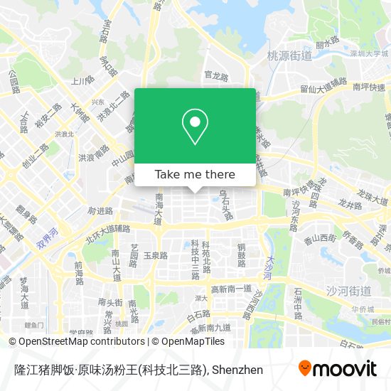 隆江猪脚饭·原味汤粉王(科技北三路) map