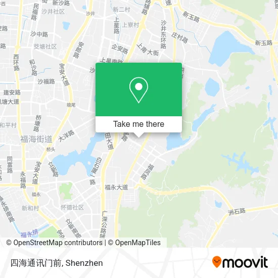 四海通讯门前 map