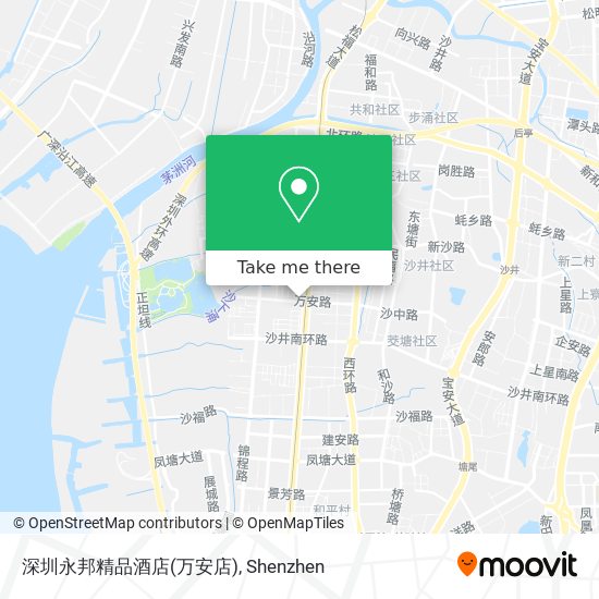 深圳永邦精品酒店(万安店) map