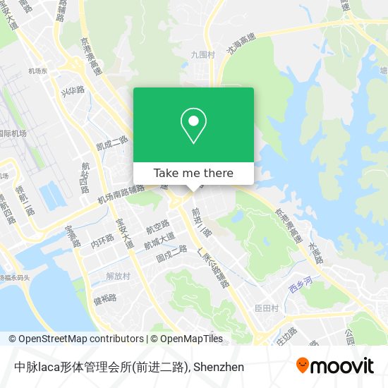 中脉laca形体管理会所(前进二路) map
