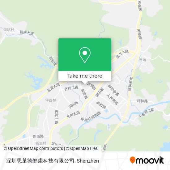 深圳思莱德健康科技有限公司 map