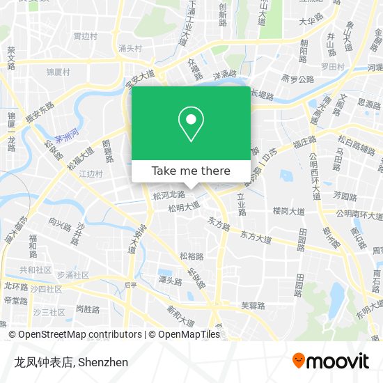 龙凤钟表店 map