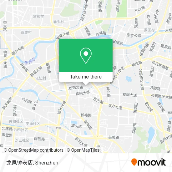 龙凤钟表店 map