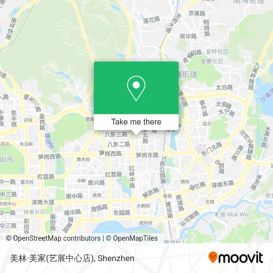 美林·美家(艺展中心店) map
