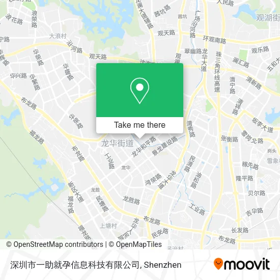 深圳市一助就孕信息科技有限公司 map