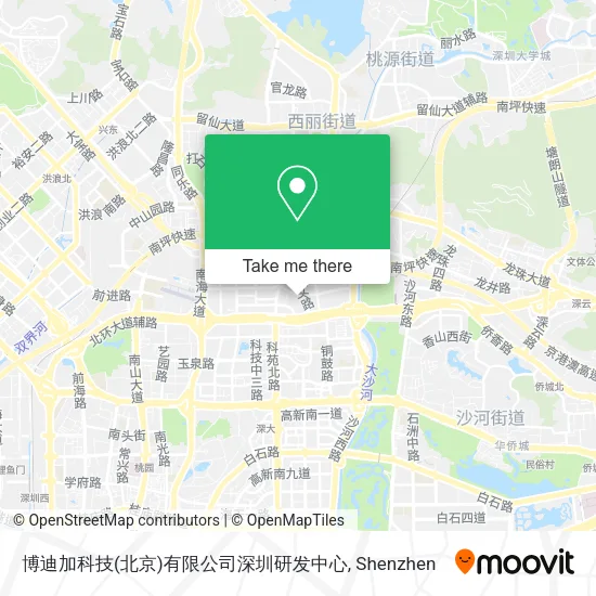 博迪加科技(北京)有限公司深圳研发中心 map