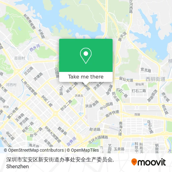 深圳市宝安区新安街道办事处安全生产委员会 map