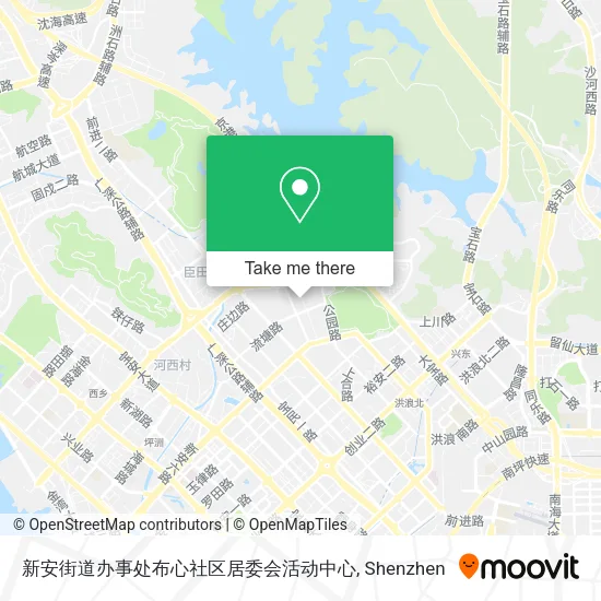 新安街道办事处布心社区居委会活动中心 map