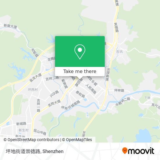 坪地街道崇德路 map