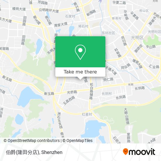 伯爵(隆田分店) map