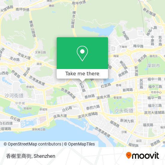 香榭里商街 map