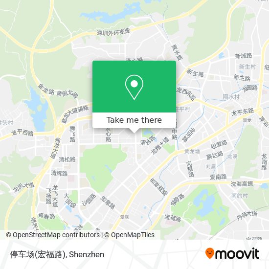 停车场(宏福路) map