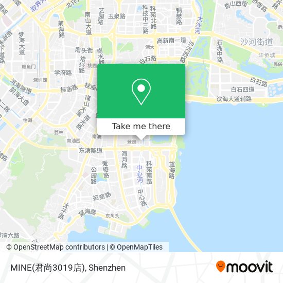 MINE(君尚3019店) map