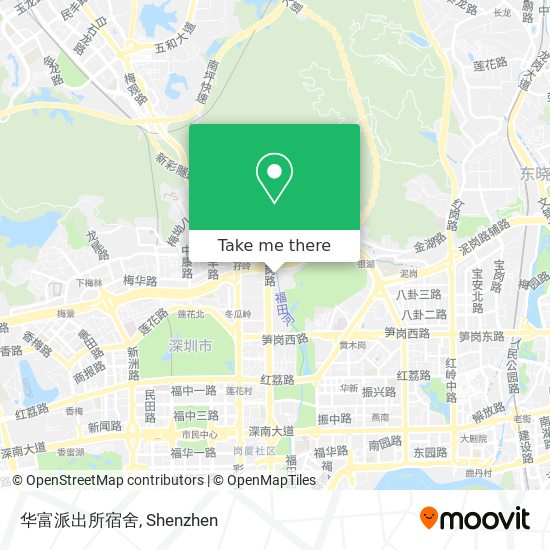 华富派出所宿舍 map
