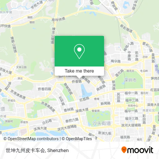 世坤九州皮卡车会 map