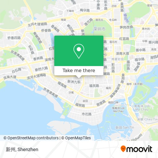 新州 map
