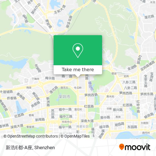 新浩E都-A座 map