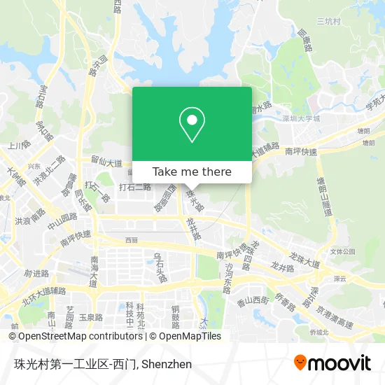 珠光村第一工业区-西门 map
