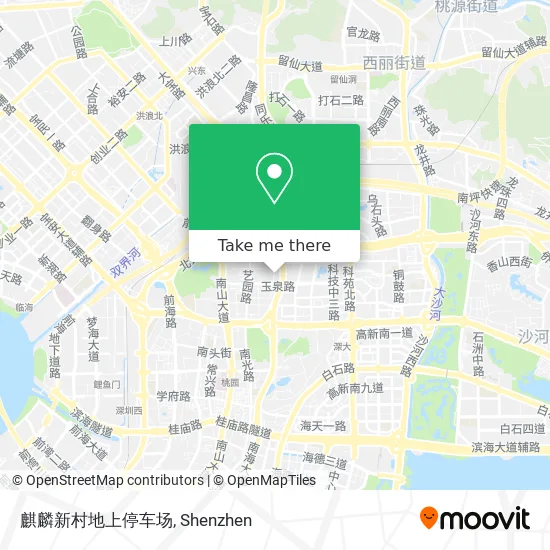 麒麟新村地上停车场 map