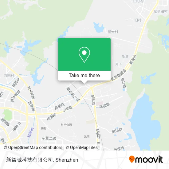 新益晠科技有限公司 map
