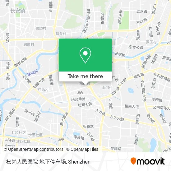 松岗人民医院-地下停车场 map