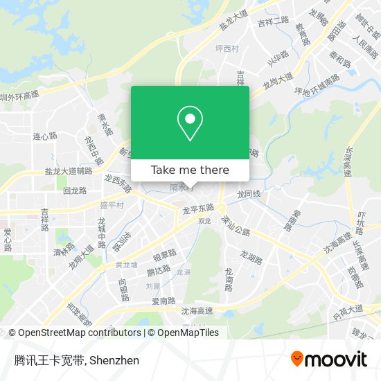 腾讯王卡宽带 map