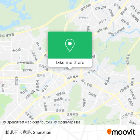 腾讯王卡宽带 map