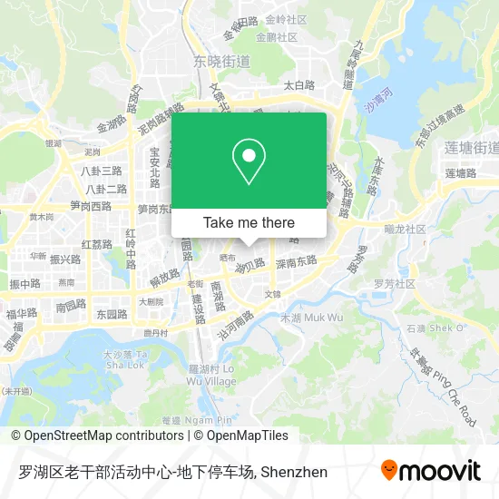 罗湖区老干部活动中心-地下停车场 map