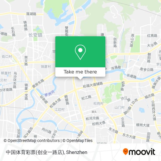 中国体育彩票(创业一路店) map