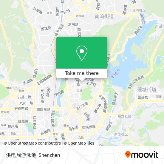 供电局游泳池 map