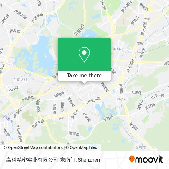 高科精密实业有限公司-东南门 map