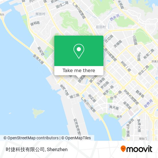 时捷科技有限公司 map