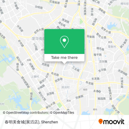 春明美食城(展滔店) map