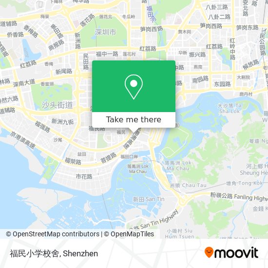 福民小学校舍 map