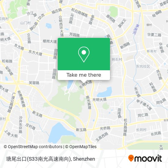 塘尾出口(S33南光高速南向) map